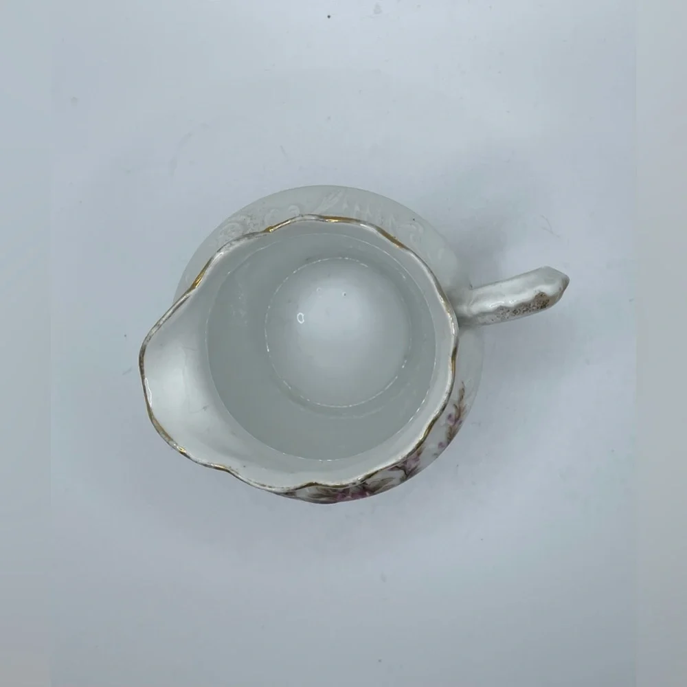 Vintage Porcelain Creamer - Tiny (3” Tall!) - Picture 4 of 5